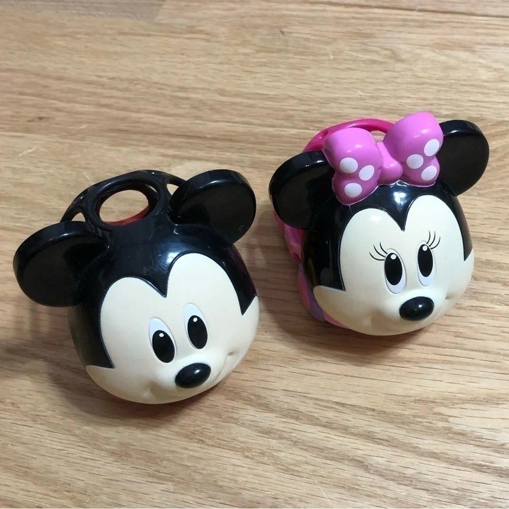 Mickey & Minnie Mouse O-ball Car Bundle Disney Black Pink Kids Toy